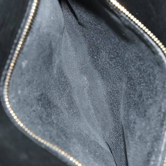 LOUIS VUITTON Epi Serie Dragonne Hand Bag Black Noir M52612 LV Auth 88322 - Picture 11 of 16
